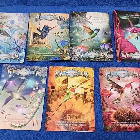 Hummingbird Wisdom Oracle Cards- - Picture 12 of 12